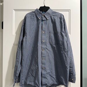 Ariat Pro Series Blue Casual Button Down Shirt